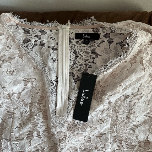 Lulus white romper - Picture 2 of 2